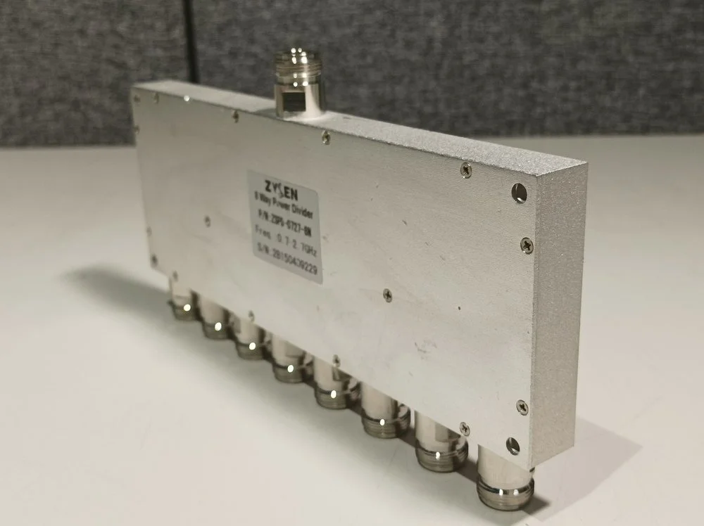 Zysen 8 Way Power Divider ZSPD-0727-8N, 0.7-2.7 GHz #