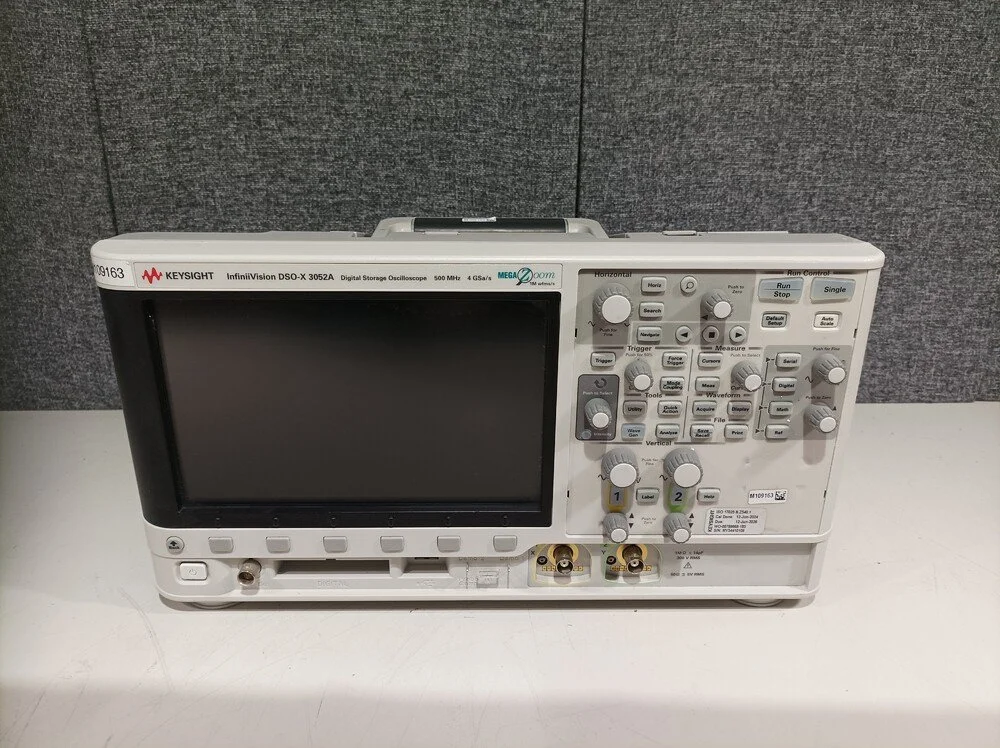 Keysight DSO-X 3052A Digital storage oscilloscope, 2Ch, 500MHz, 4GSa/s