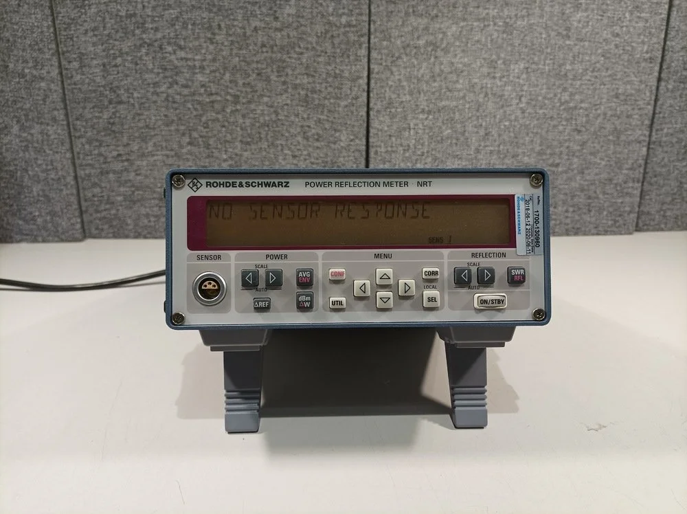 Rohde & Schwarz NRT, Power Reflection Meter + NRT-Z44 Directional Power Sensor #
