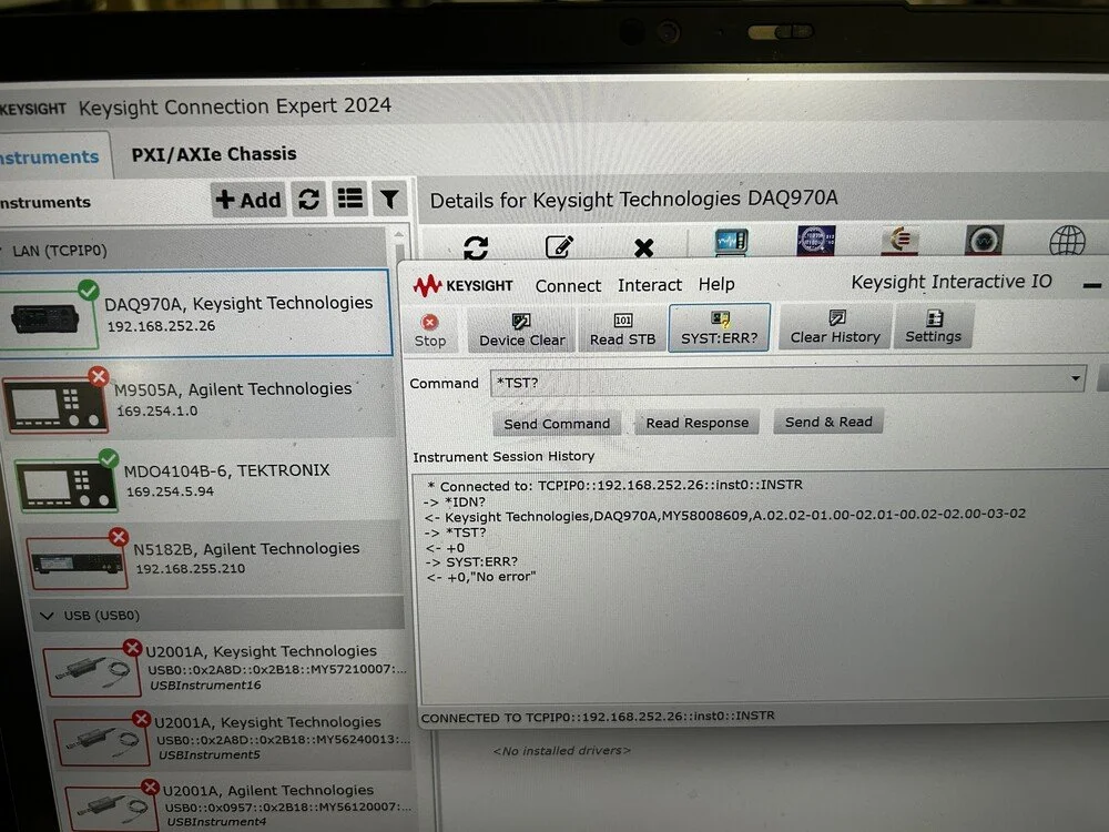 Keysight DAQ970A Data Acquisition system, 6 1/2 DMM