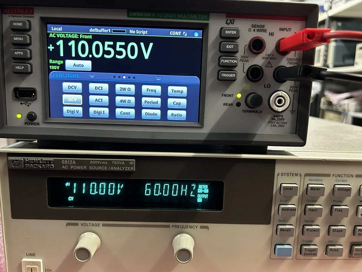 Hewlett Packard 6812A, AC Power Source / Analyzer, 750 VA