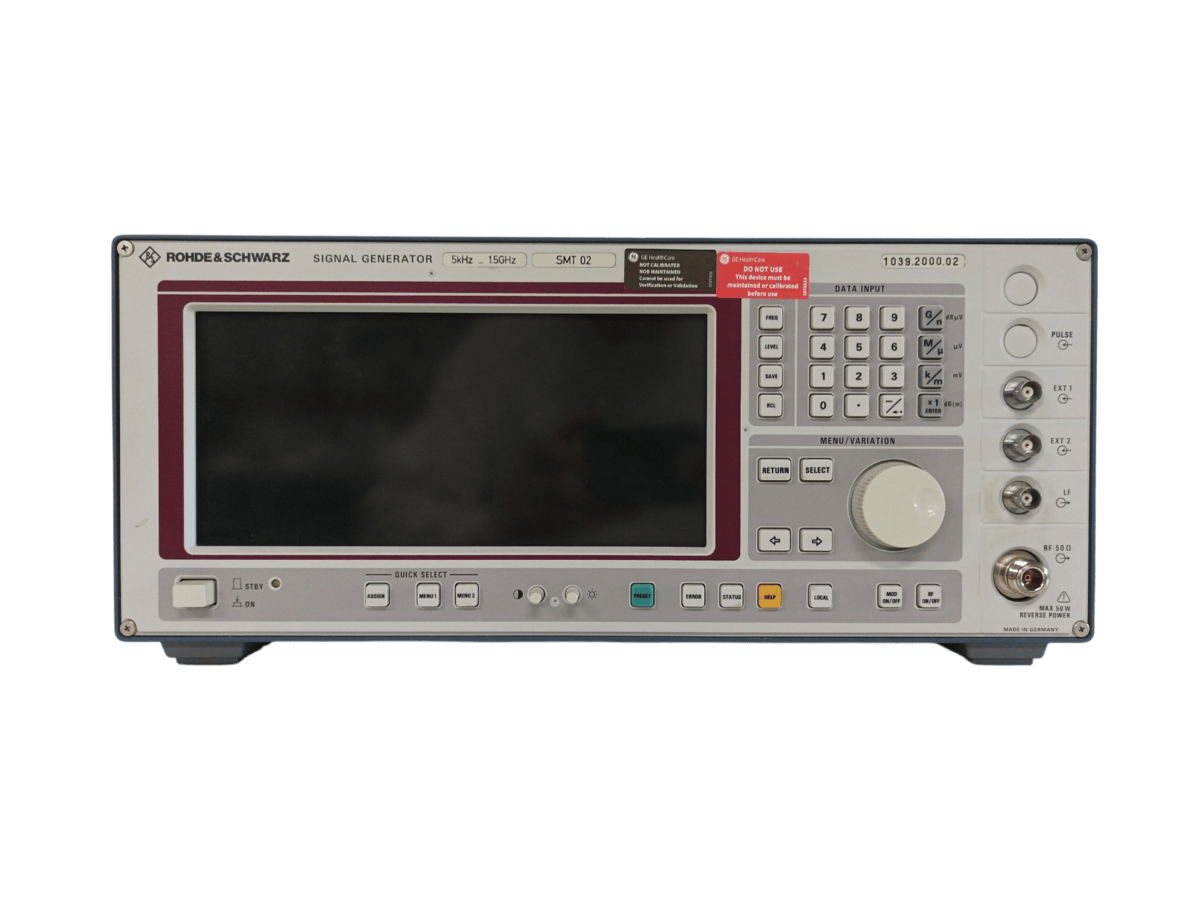 Rohde & Schwarz SMT02, Signal Generator, 5 kHz - 1.5 GHz