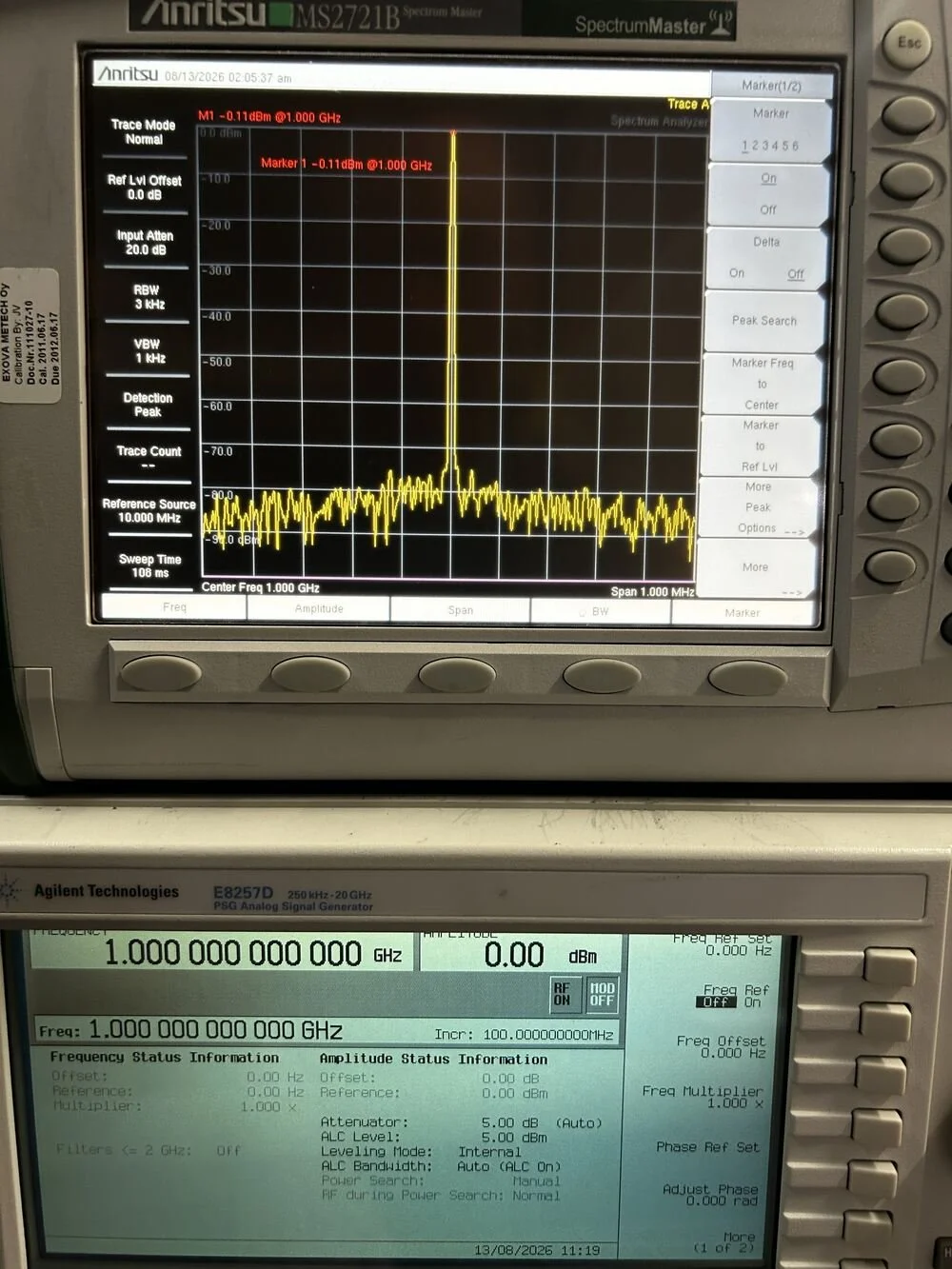 Anritsu MS2721B Spectrum Master #
