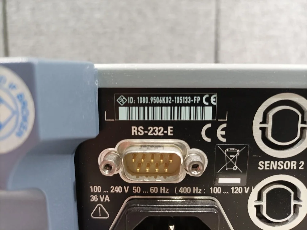 Rohde & Schwarz NRT, Power Reflection Meter + NRT-Z44 Directional Power Sensor #