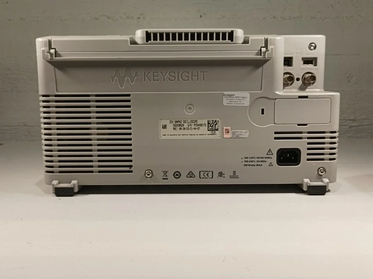 Agilent DSO-X 3052A, Digital Storage Oscilloscope, 2 Ch, 500 MHz, 4 GSa/s #