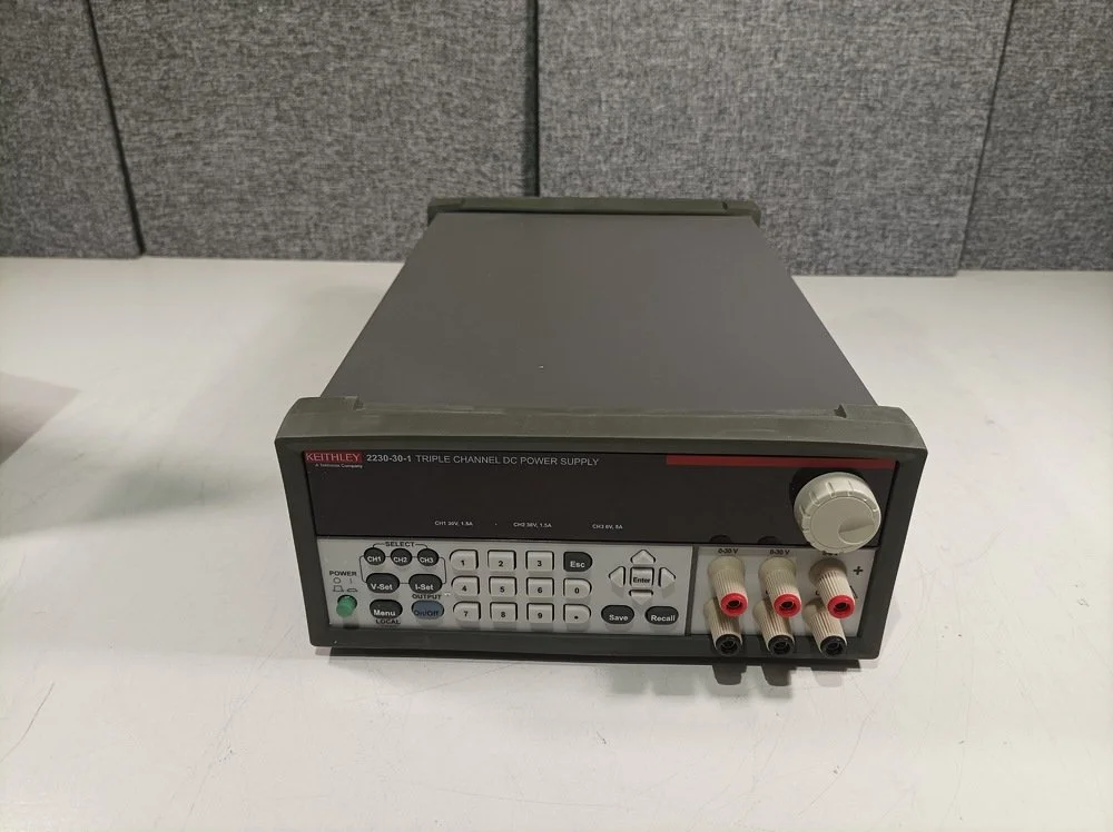 Keithley 2230-30-1, Triple Channel DC Power Supply, 30V/6V, 1.5A/5A, 120W #