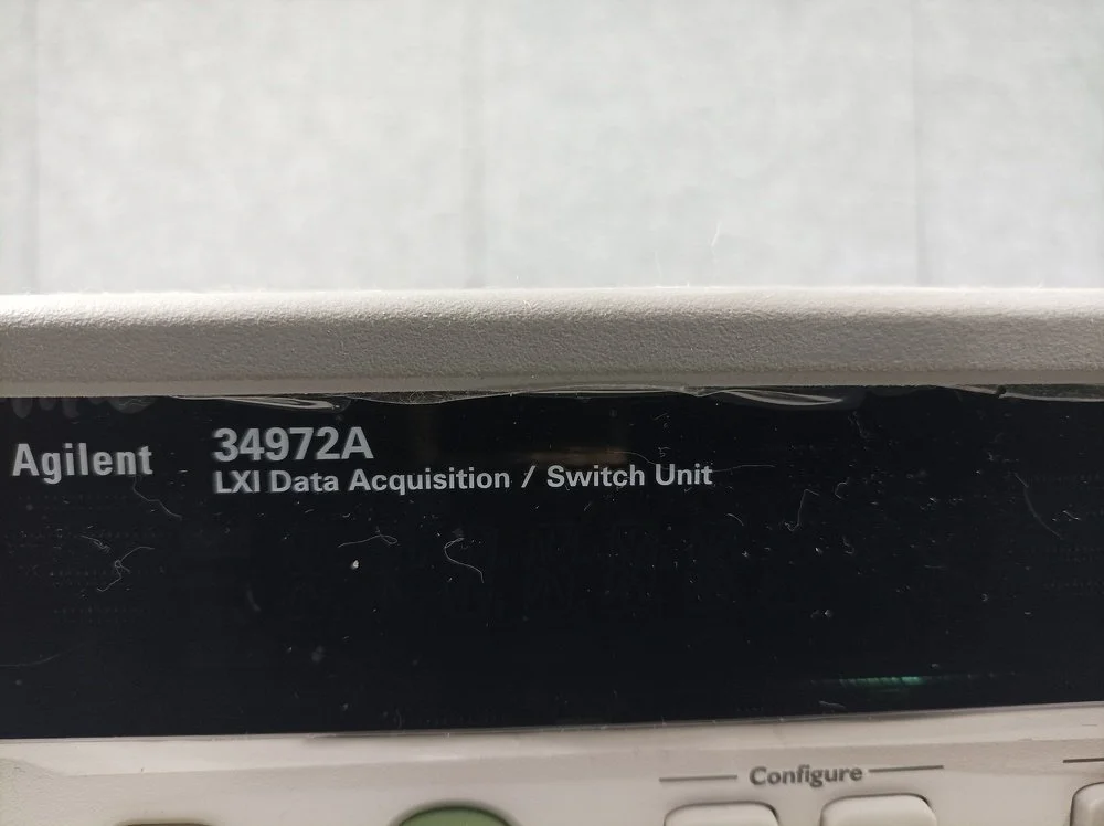 Agilent 34972A, LXI Data Acquisition/Switch Unit