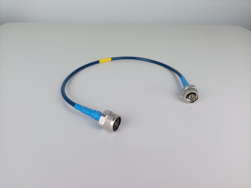 Huber+Suhner SF126E, Flexible Microwave Cable Assembly, 0.5m, N Connectors #