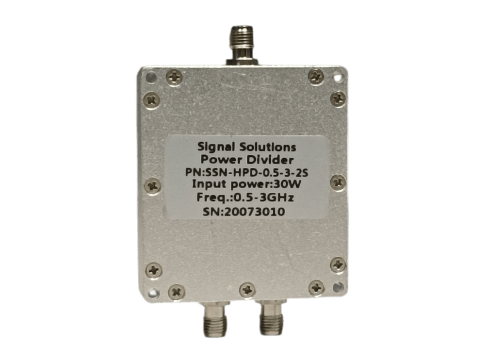 Signal RF Solutions Power Divider SSN-HPD-0.5-3-2S, 0.5-3.0 GHz #