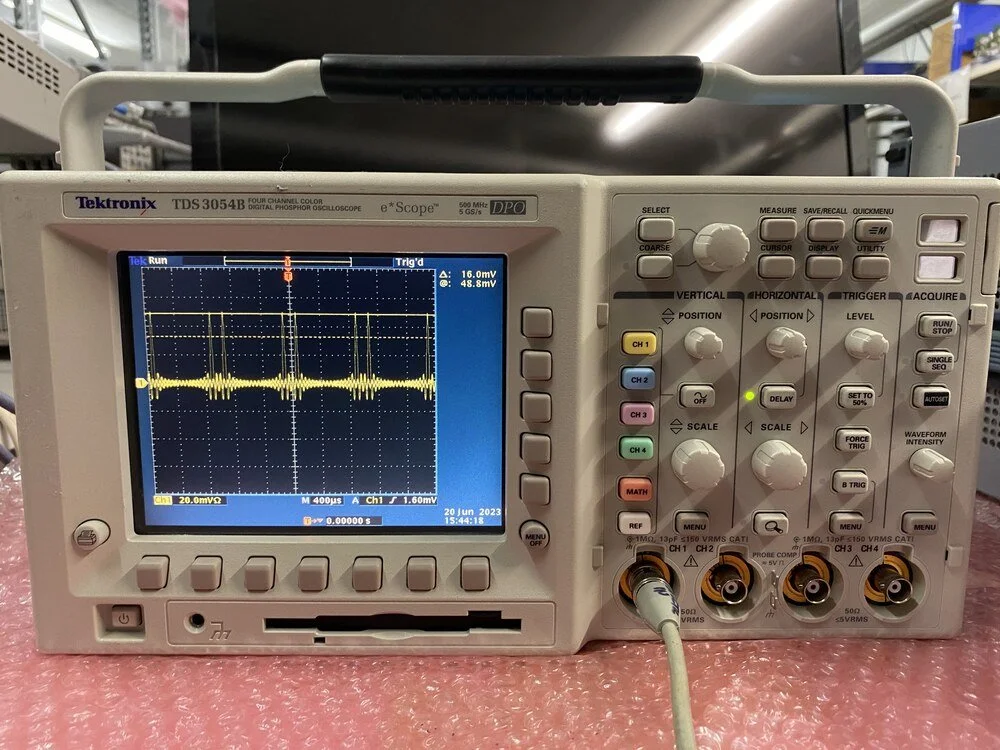 Tektronix TDS3054B, Digital Phosphor Oscilloscope, 500 MHz, 5 GS/s #