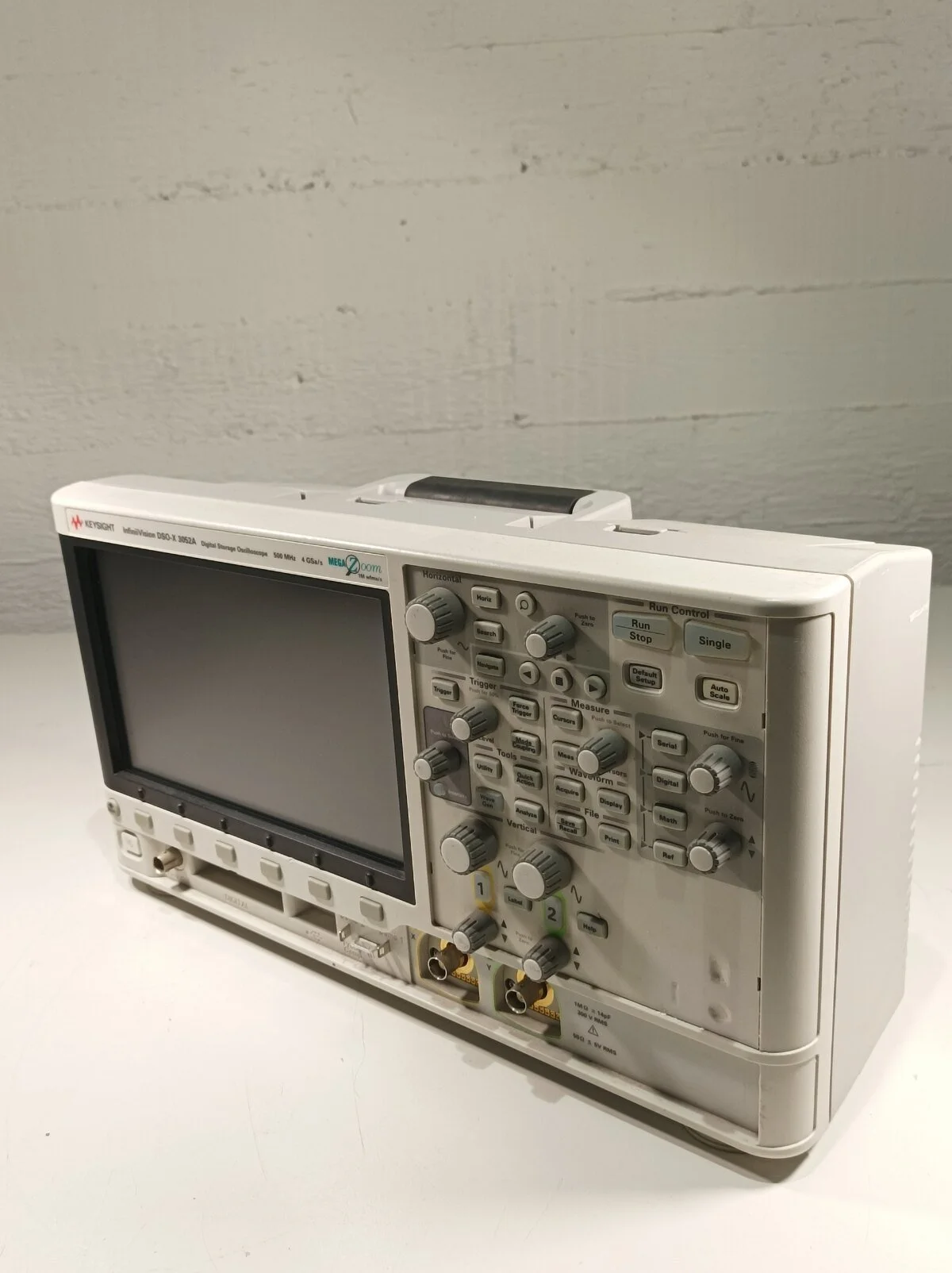 Agilent DSO-X 3052A, Digital Storage Oscilloscope, 2 Ch, 500 MHz, 4 GSa/s #