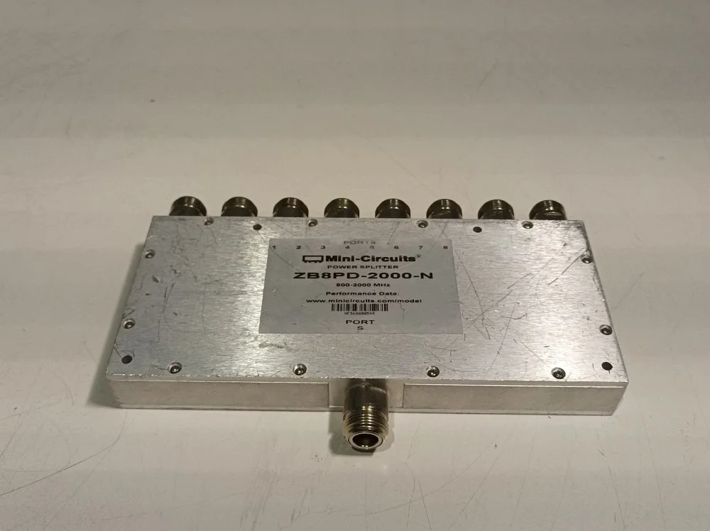 Mini-Circuits ZB8PD-2000-N, Power Splitter 800-2000 MHz #