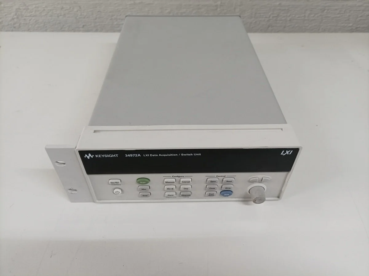 Keysight 34972A, LXI Data Acquisition/Switch Unit #
