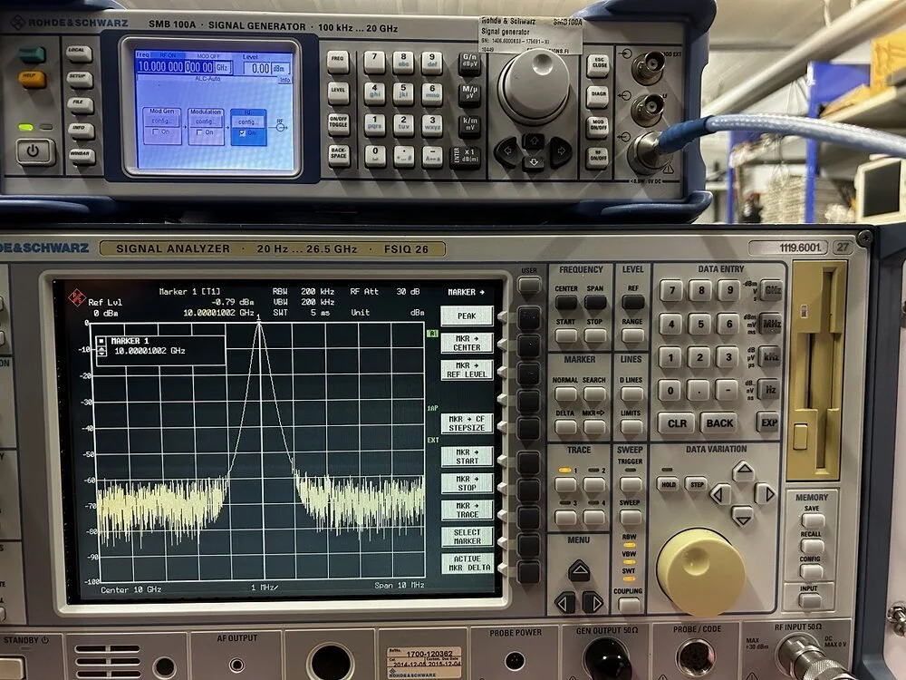 Rohde & Schwarz FSIQ26, Signal Analyzer, 20Hz-26.5GHz, Loaded with Options