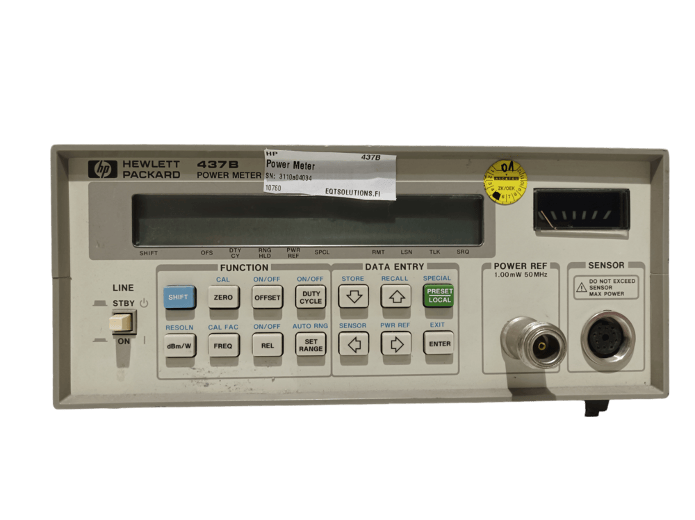 Hewlett Packard 437B, High Performance Power Meter
