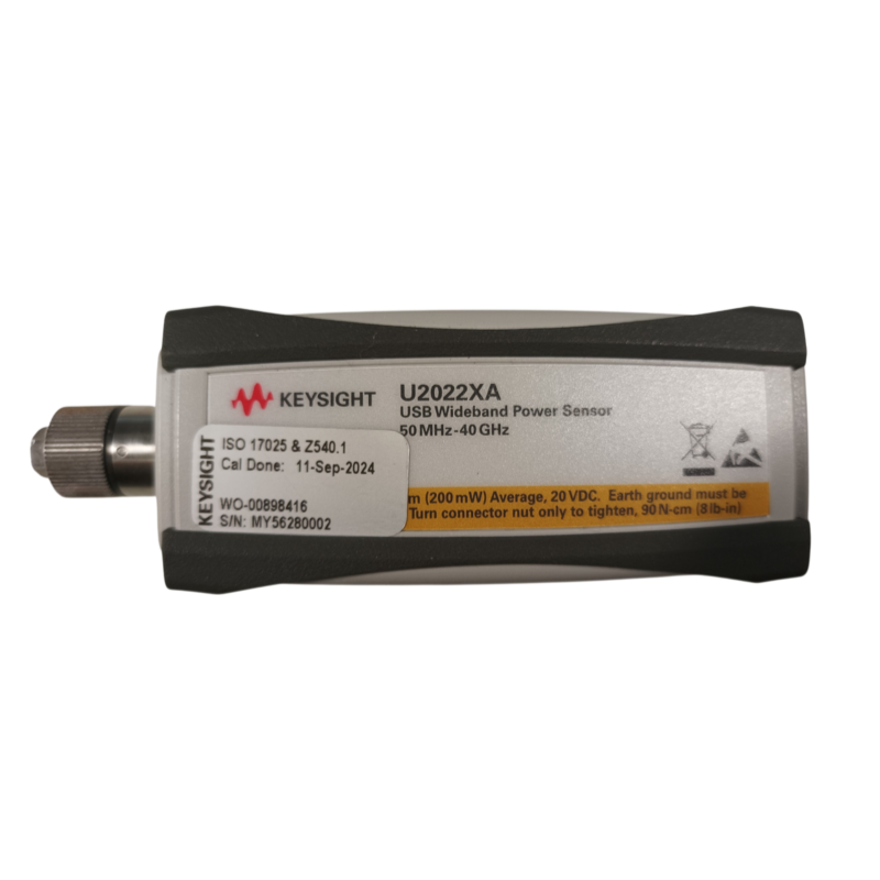 Keysight U2022XA, USB Peak Power Sensor, 50 MHz - 40 GHz #
