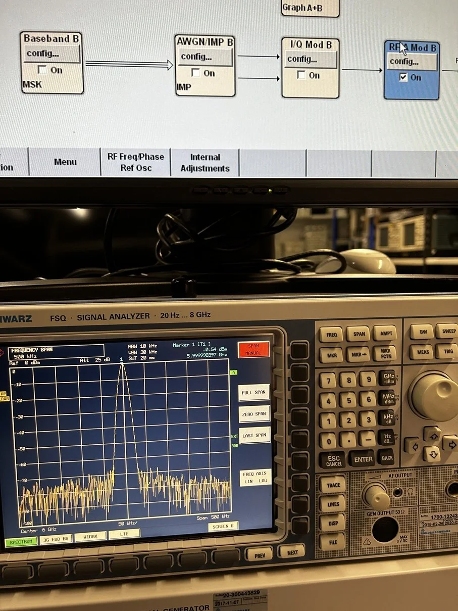Rohde & Schwarz SMATE200A, Vector Signal Generator, 100kHz-6GHz, loaded with options #