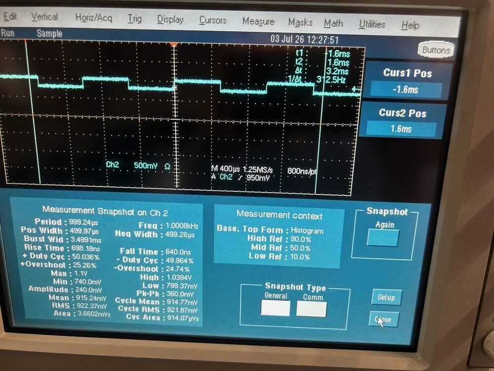 Tektronix TDS 7404, Digital Phosphor Oscilloscope #