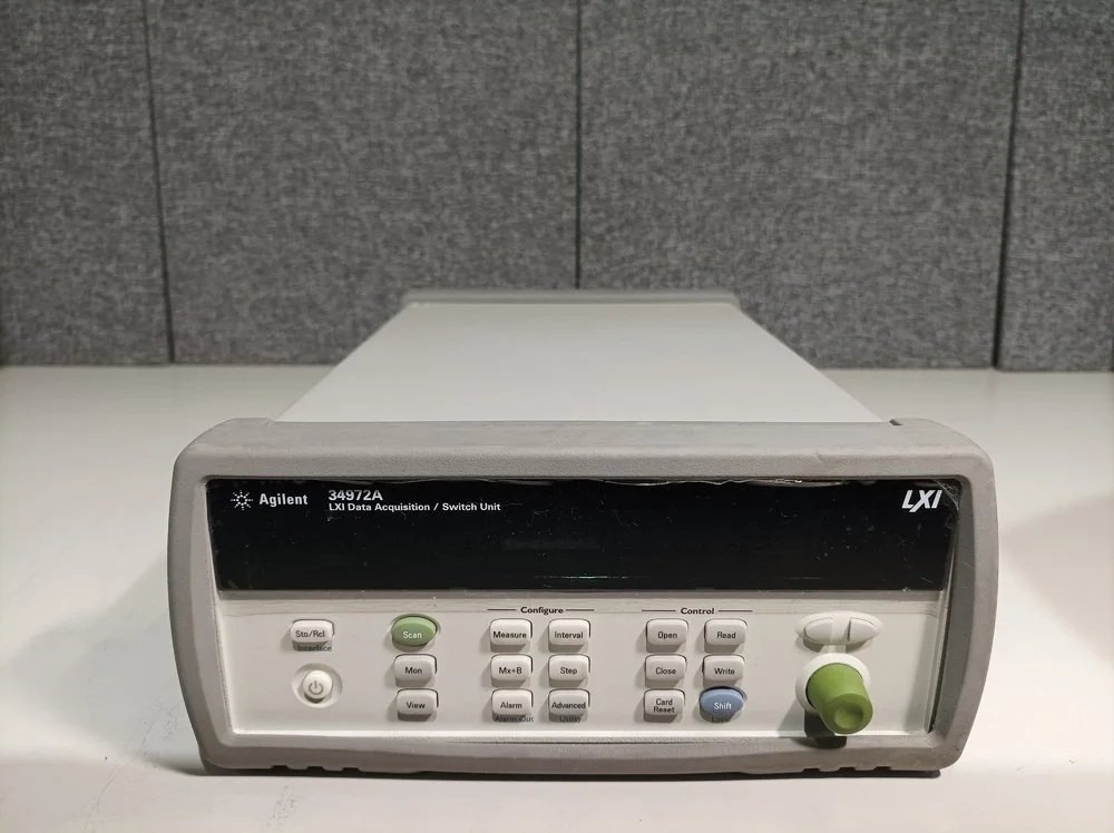 Agilent 34972A, LXI Data Acquisition/Switch Unit