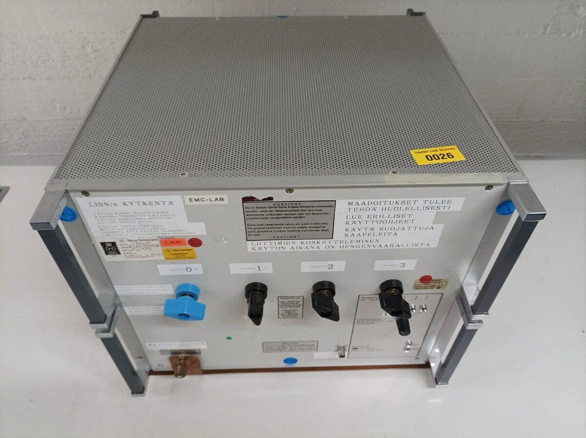 Schwarzbeck NNLK 8121, Line Impedance Stabilisation Network, 9 kHz - 30 MHz #