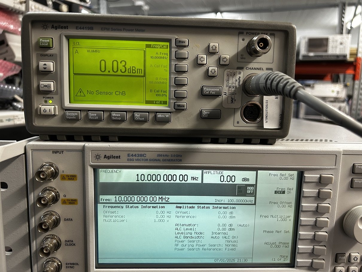 Agilent E4438C ESG Vector Signal Generator, 250kHz-3GHz