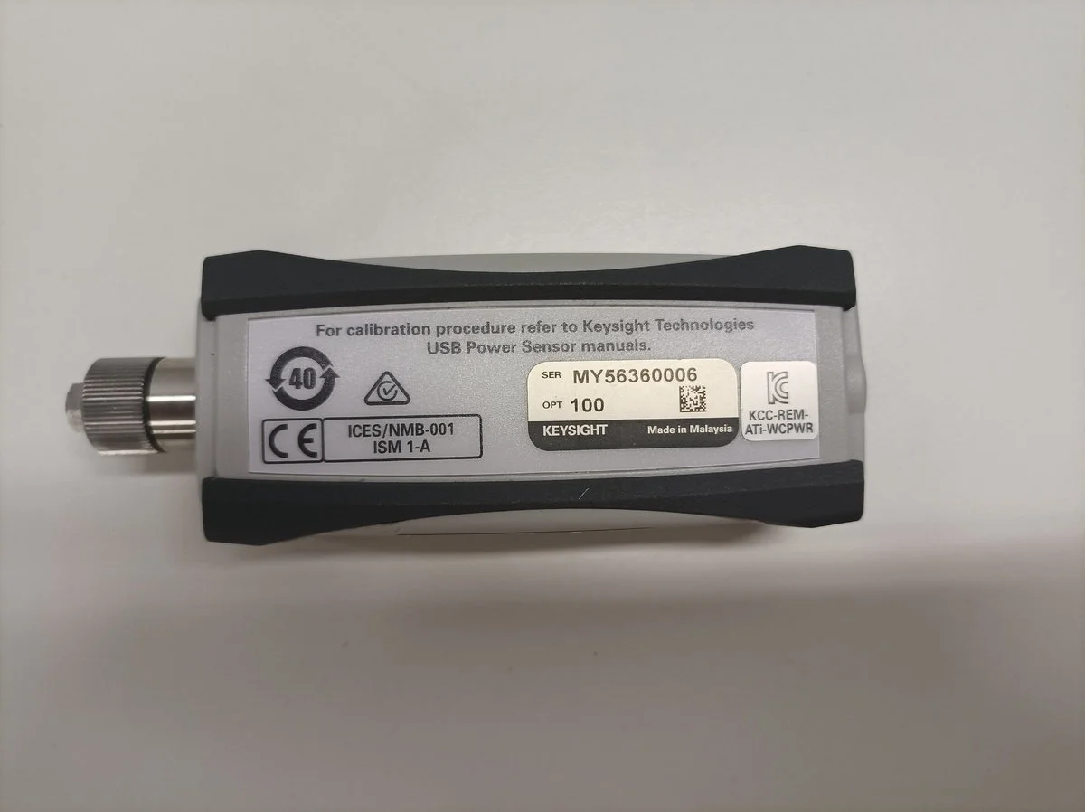 Keysight U2022XA, USB Peak Power Sensor, 50 MHz - 40 GHz #