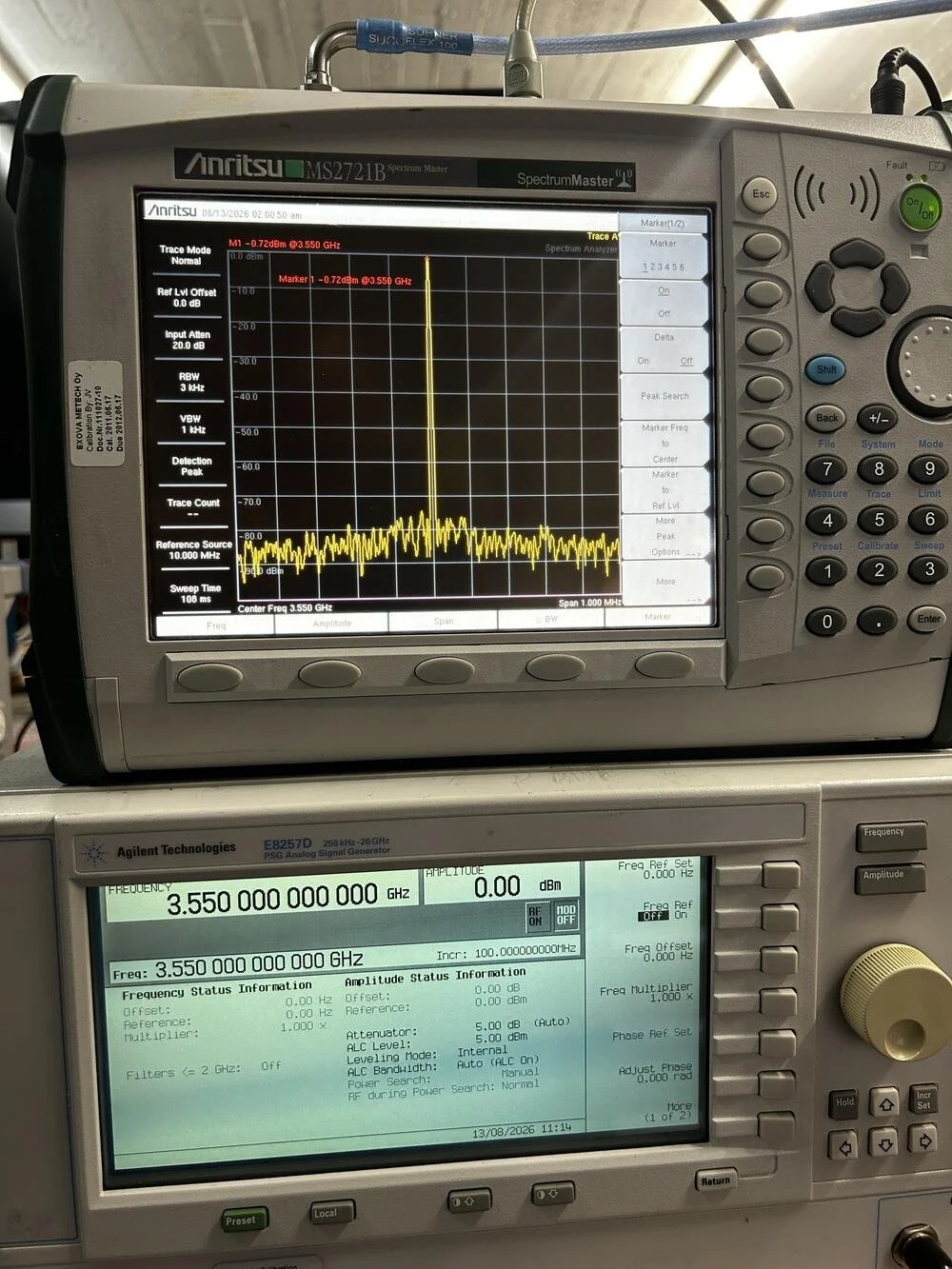 Anritsu MS2721B Spectrum Master #
