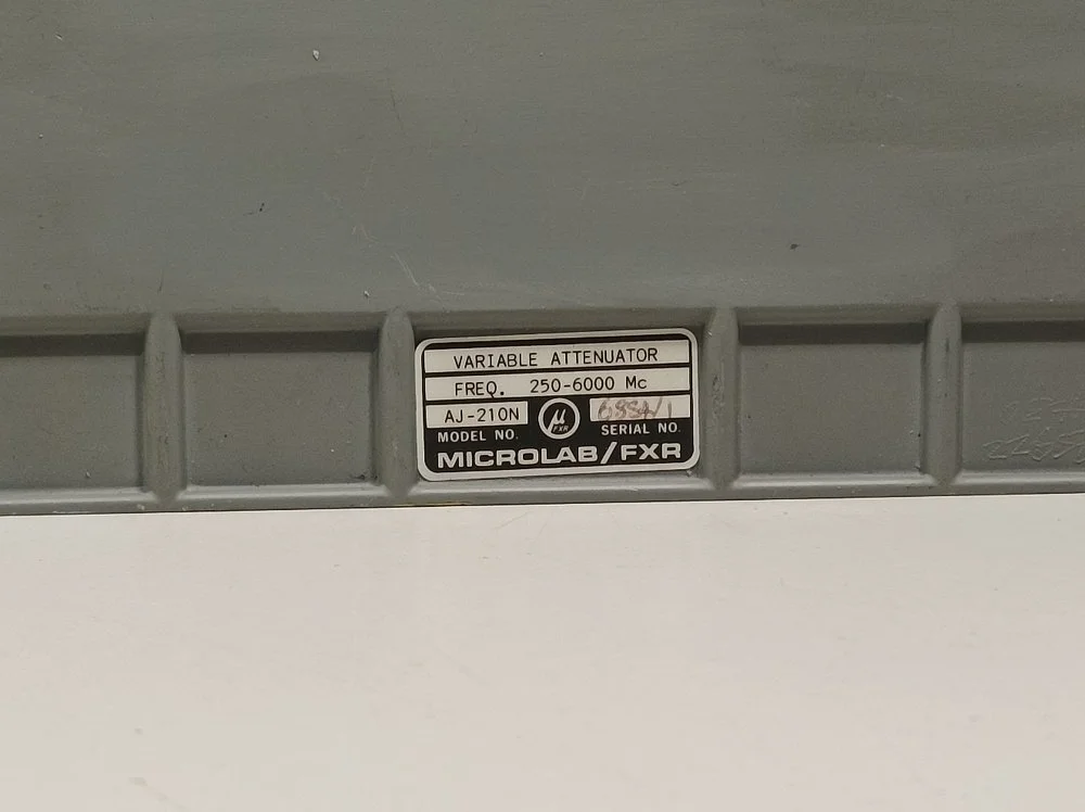 Microlab/FXR, AJ-210N, Variable attenuator, 250-6000 MHz #