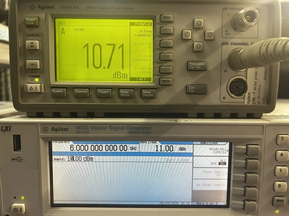 Agilent N5182A, MXG Vector Signal Generator, 250kHz -6GHz #