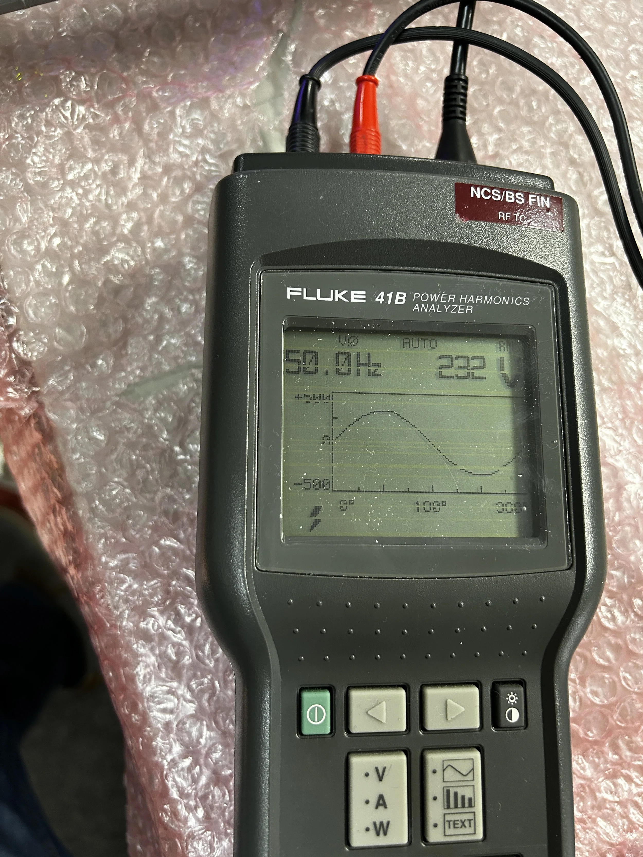 Fluke 41B, Power Harmonics Analyzer #