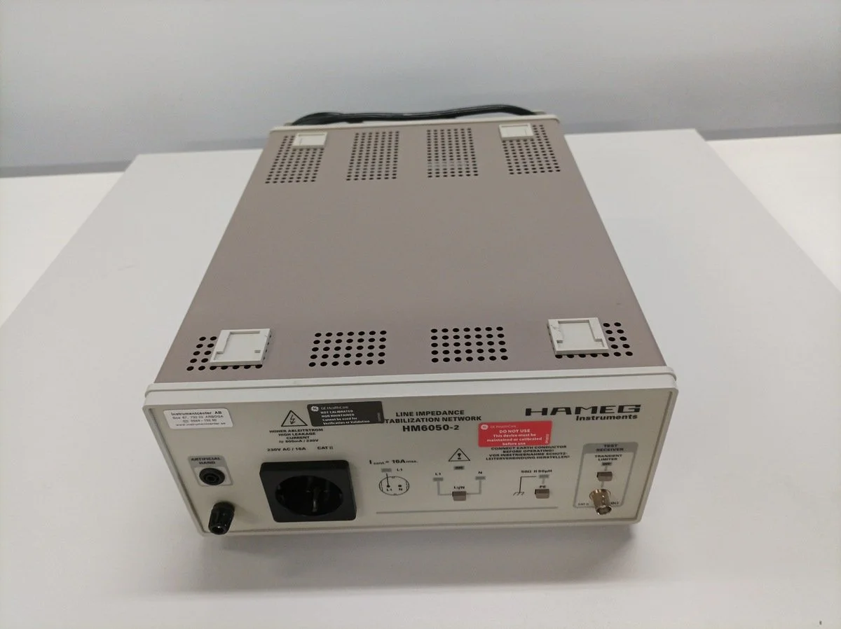 Hameg HM6050-2, Line impedance stabilization network #