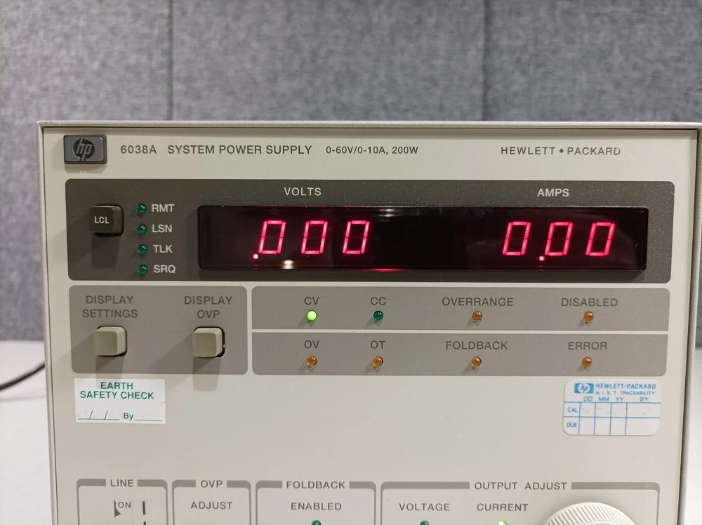 HP 6038A System Power Supply #