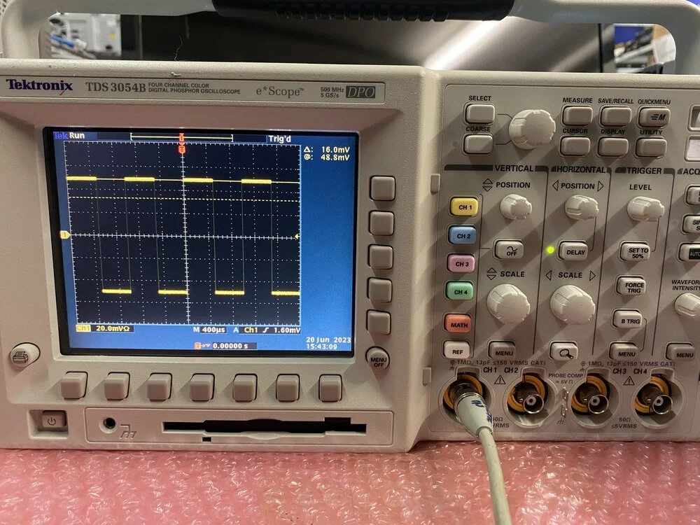Tektronix TDS3054B, Digital Phosphor Oscilloscope, 500 MHz, 5 GS/s #