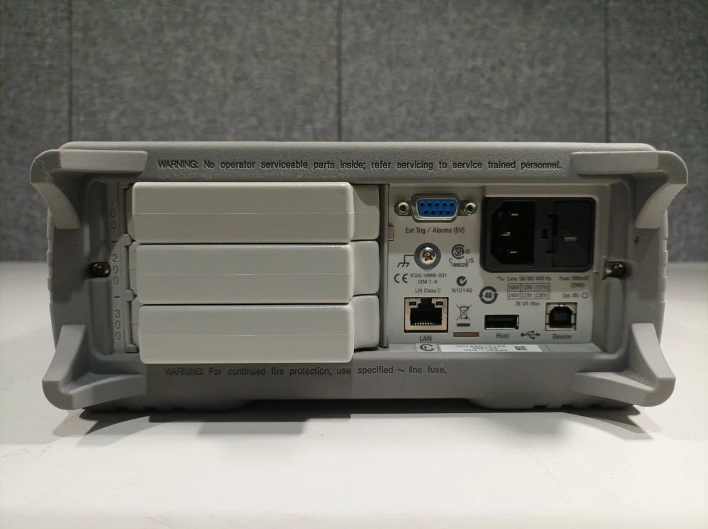 Agilent 34972A, LXI Data Acquisition/Switch Unit