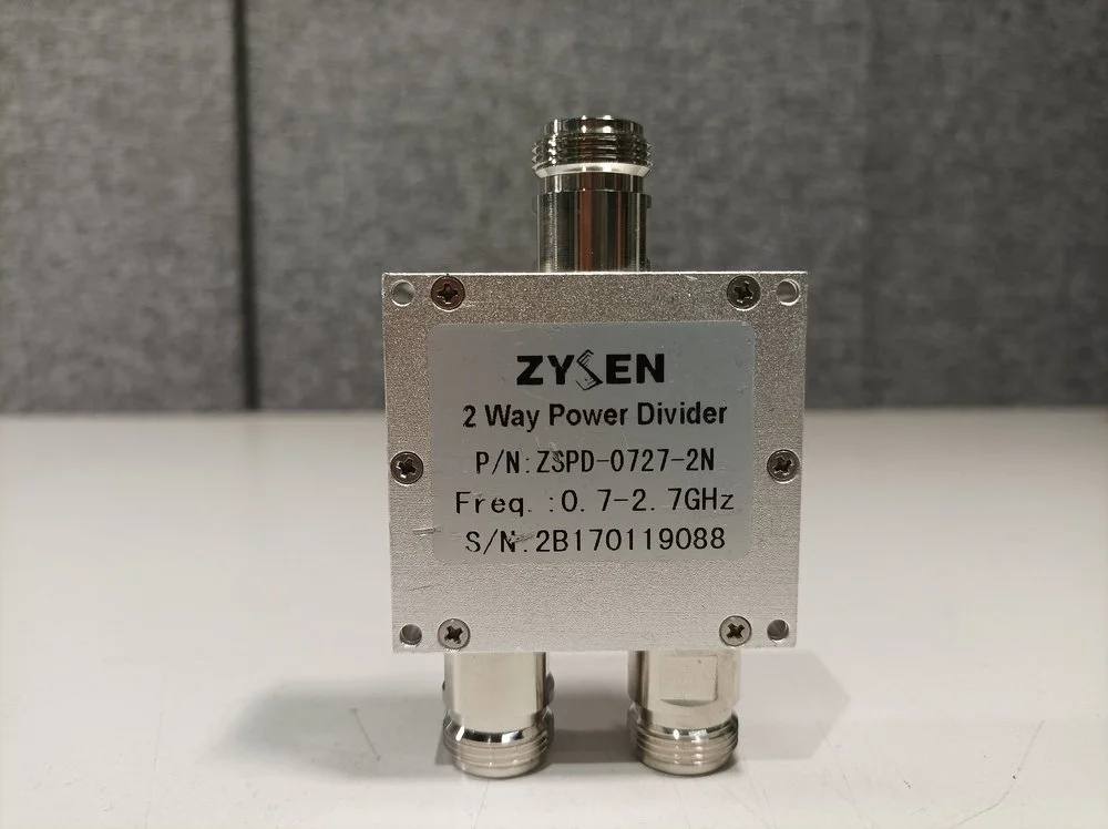 Zysen Power Divider ZSPD-0727-2N, 2 Way n(m), 0.7-2.7 GHz #