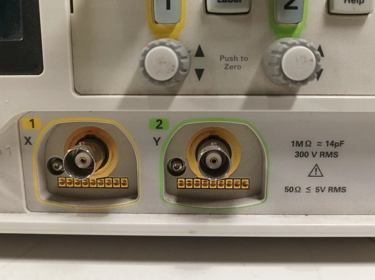 Agilent DSO-X 3052A, Digital Storage Oscilloscope, 2 Ch, 500 MHz, 4 GSa/s #