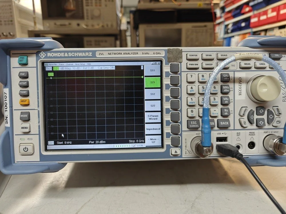 Rohde & Schwarz ZVL6, Vector Network Analyzer, 9 kHz - 6 GHz #