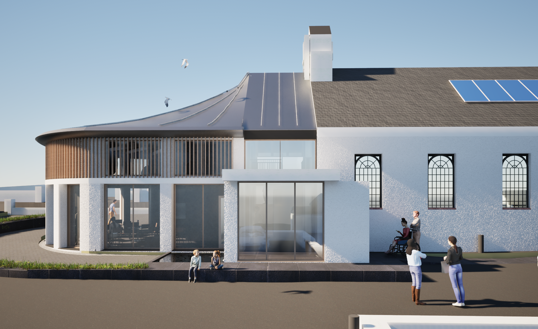 St. Columba’s extension and refurbishment has commenced on site