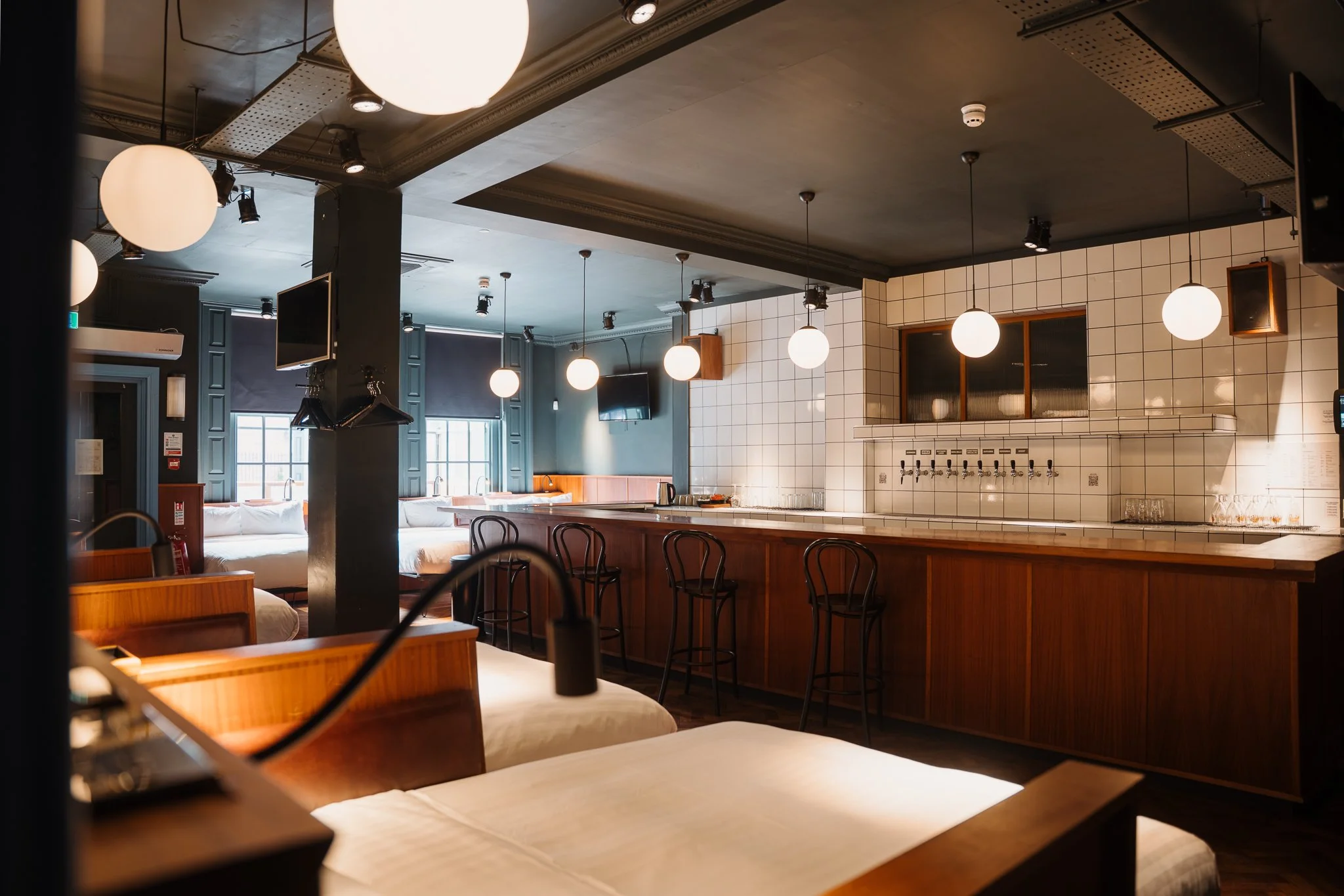 Large Group Stays Belfast