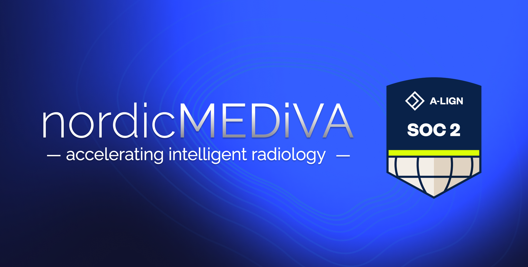 SOC 2 badge for nordicMEDiVA