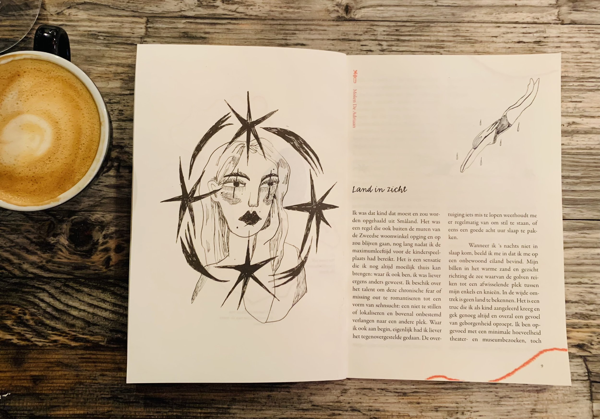 Illustraties bij de essaybundel A City Of One's Own van Anouk Harkmans, 2023