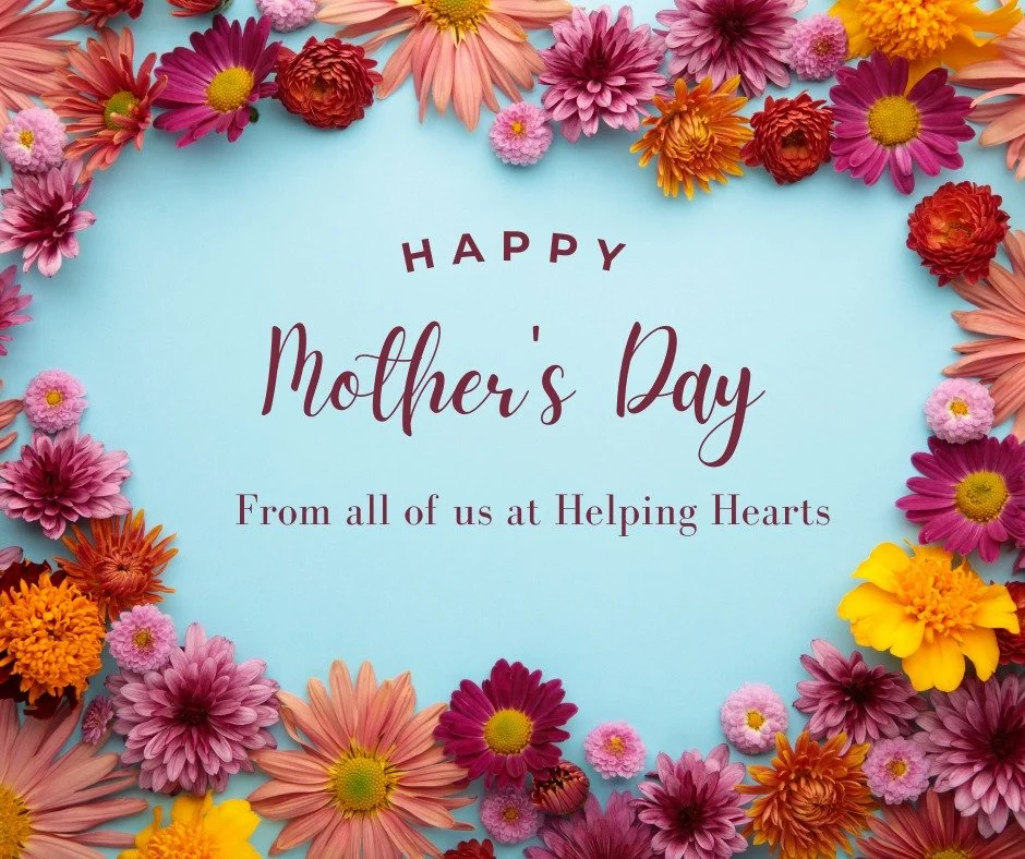 ❤️ Happy Mother&rsquo;s Day from Helping Hearts Fylde ❤️

Today we want to wish all mums a very happy Mother&rsquo;s Day. ❤️

Every day we see just how much love, strength and dedication mums give to their children. So many mothers put in every effor