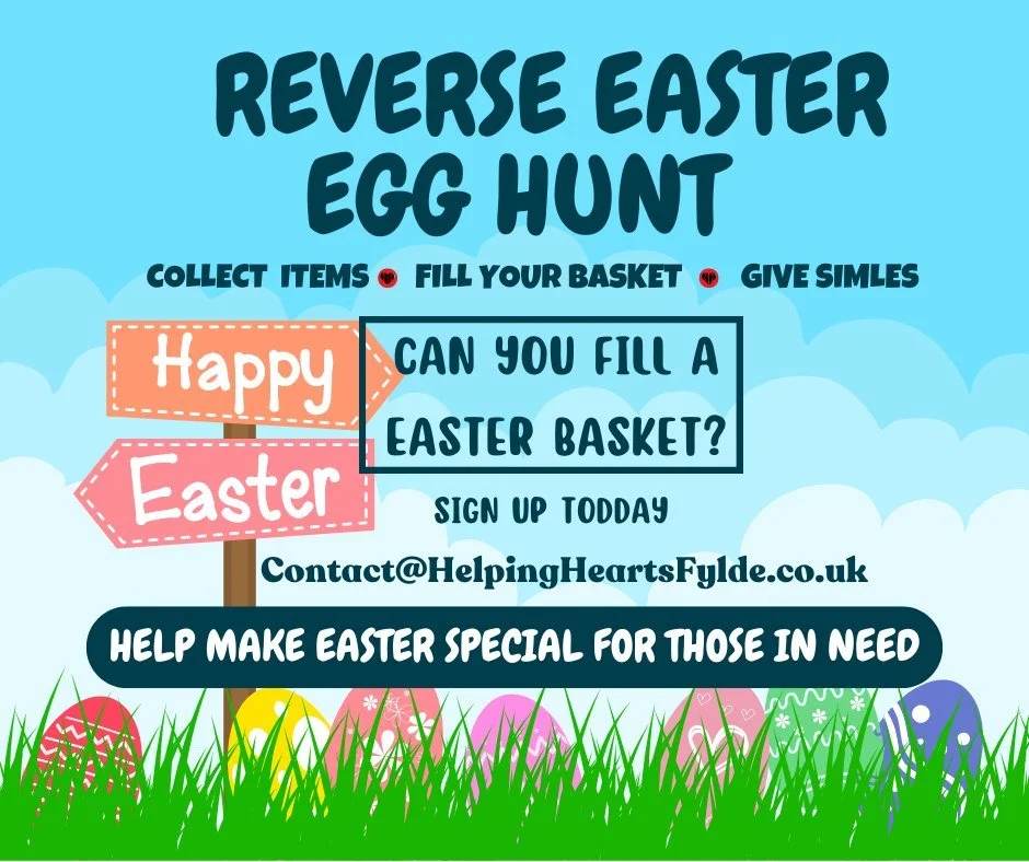 🐣🥚 REVERSE EASTER EGG HUNT 🥚🐣

This Easter, while many are hunting for chocolate&hellip; some families are just hoping for food on the table.

So we&rsquo;re flipping the tradition.

Instead of collecting sweets, we&rsquo;re collecting essentials