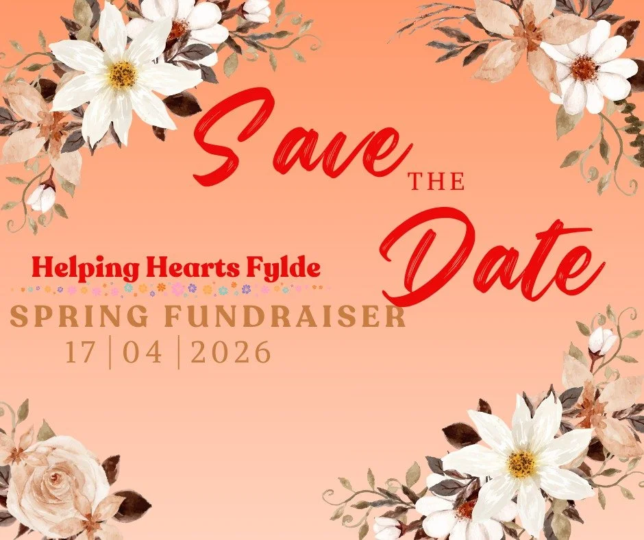 🚨🌸 LAST CALL FOR TICKETS! 🌸🚨

Don&rsquo;t miss your chance to join us for the Helping Hearts Fylde Spring Ball. It&rsquo;s set to be a fantastic night of entertainment, great food, and giving back 💖✨

🥂 Drinks on arrival
🍽️ Three-course meal
?