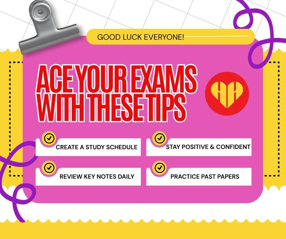🎓 Good Luck to Everyone Starting Their GCSEs! 🎓

We want to wish all the young people in our community the very best of luck as you start your GCSEs this week! ❤️

We know this can be a stressful and overwhelming time, but remember, you&rsquo;re no