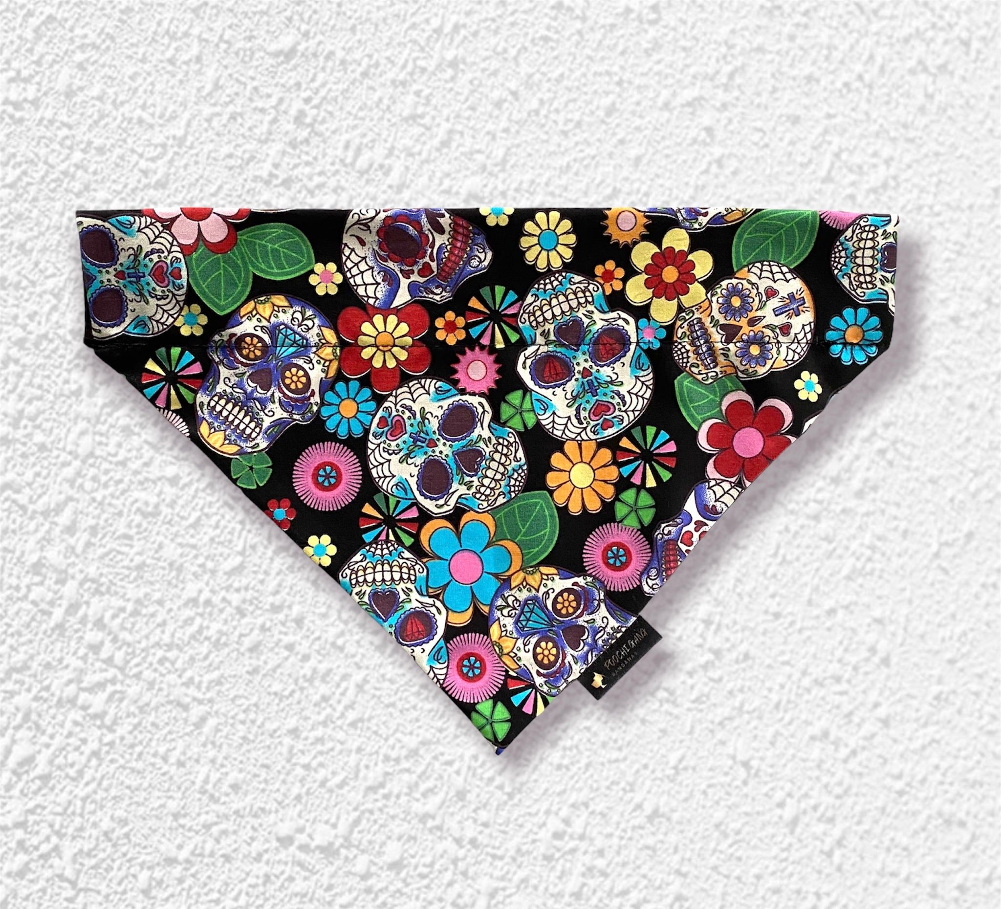 Day of the Dead Dog Bandana