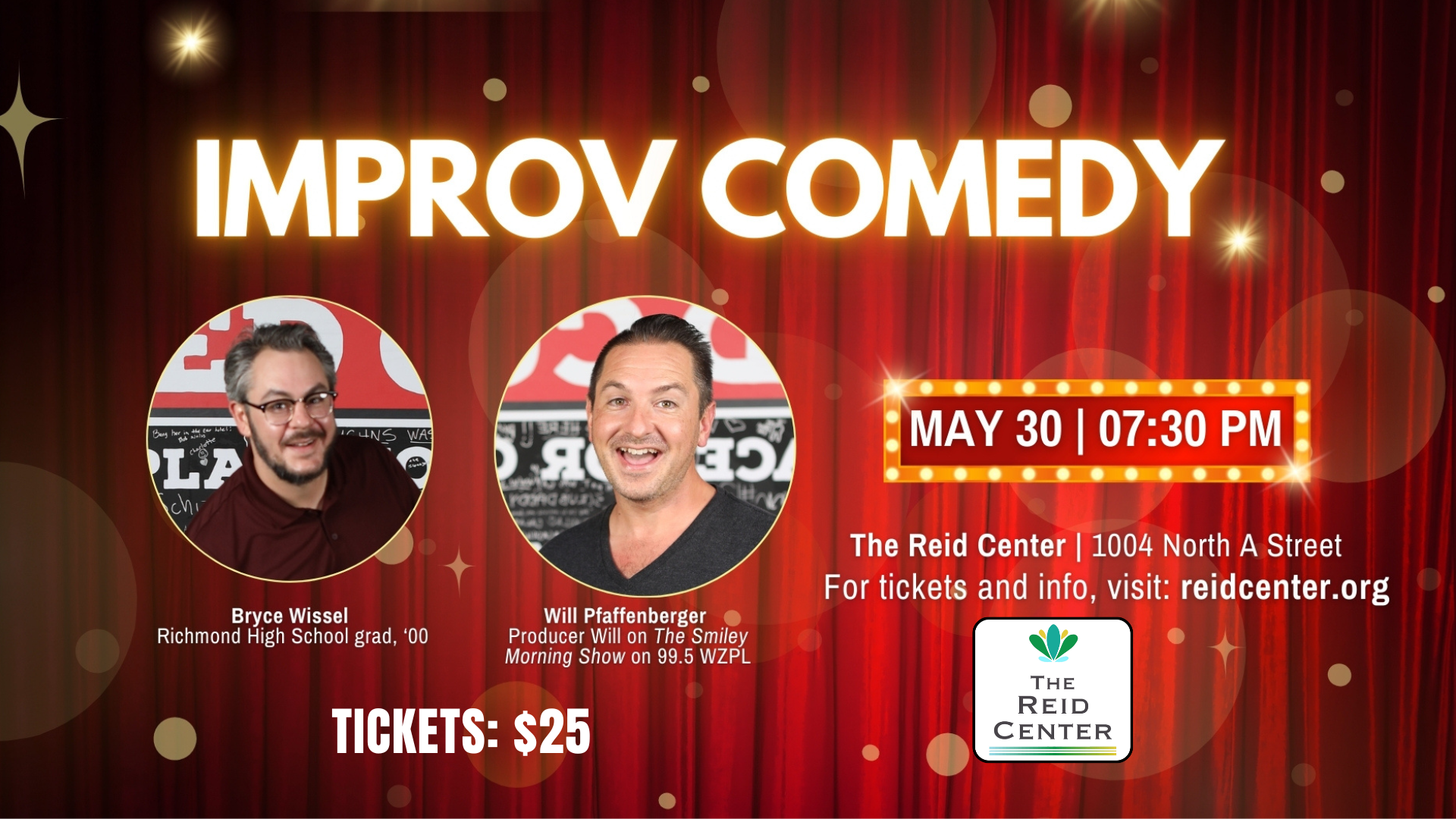 Improv Comedy with Bryce Wissel and Will Pfaffenberger