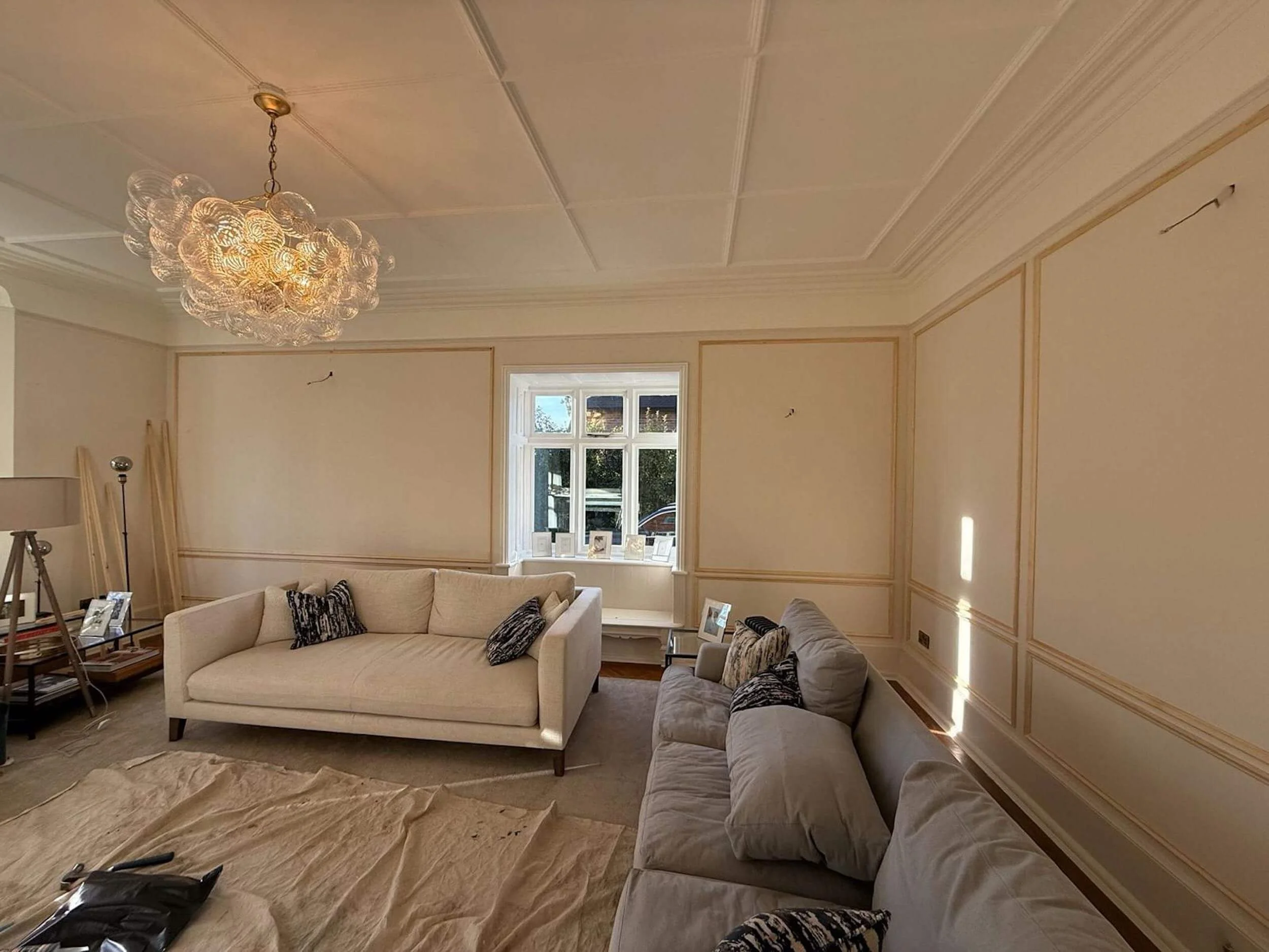 Living Room in progress