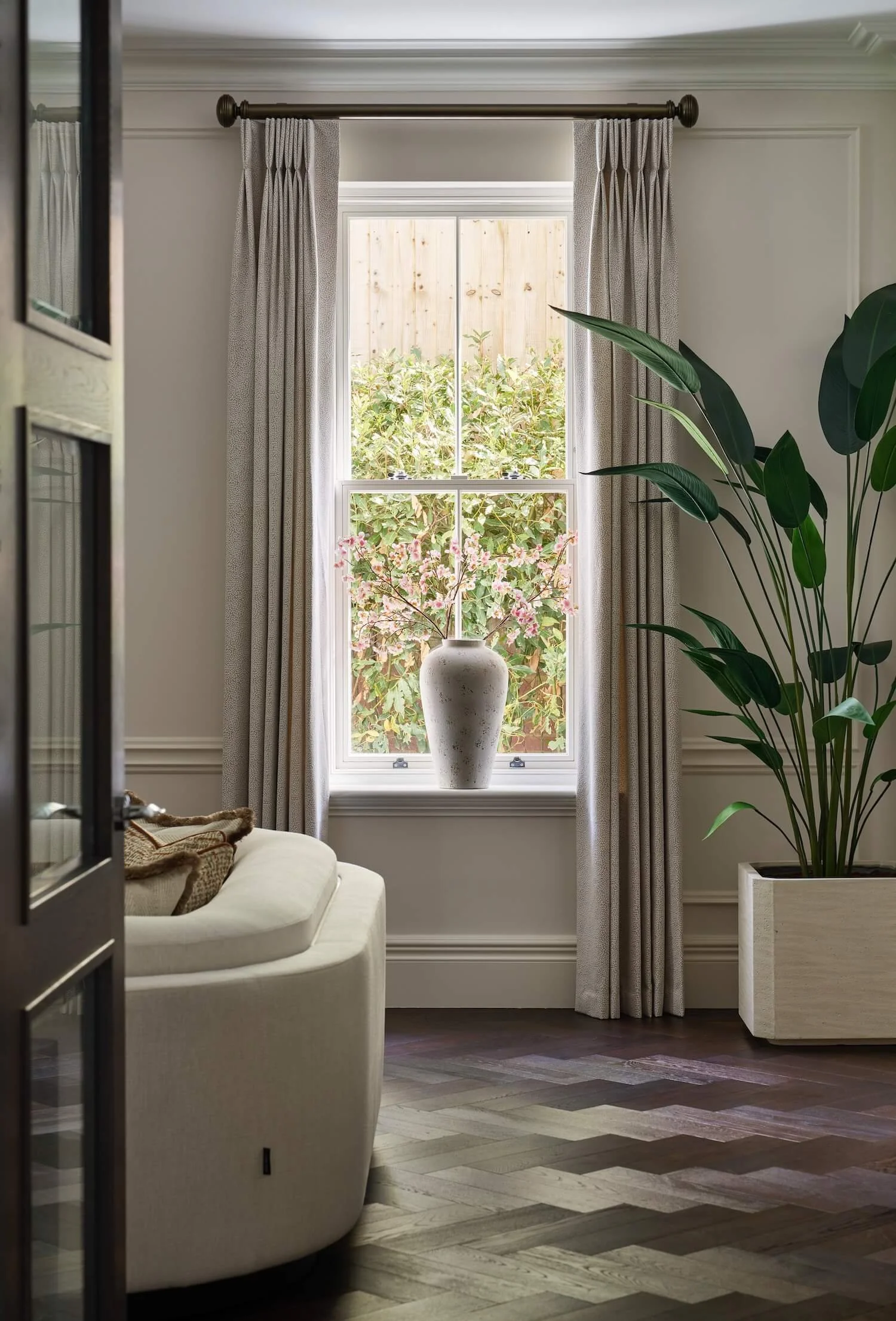 A light-filled room