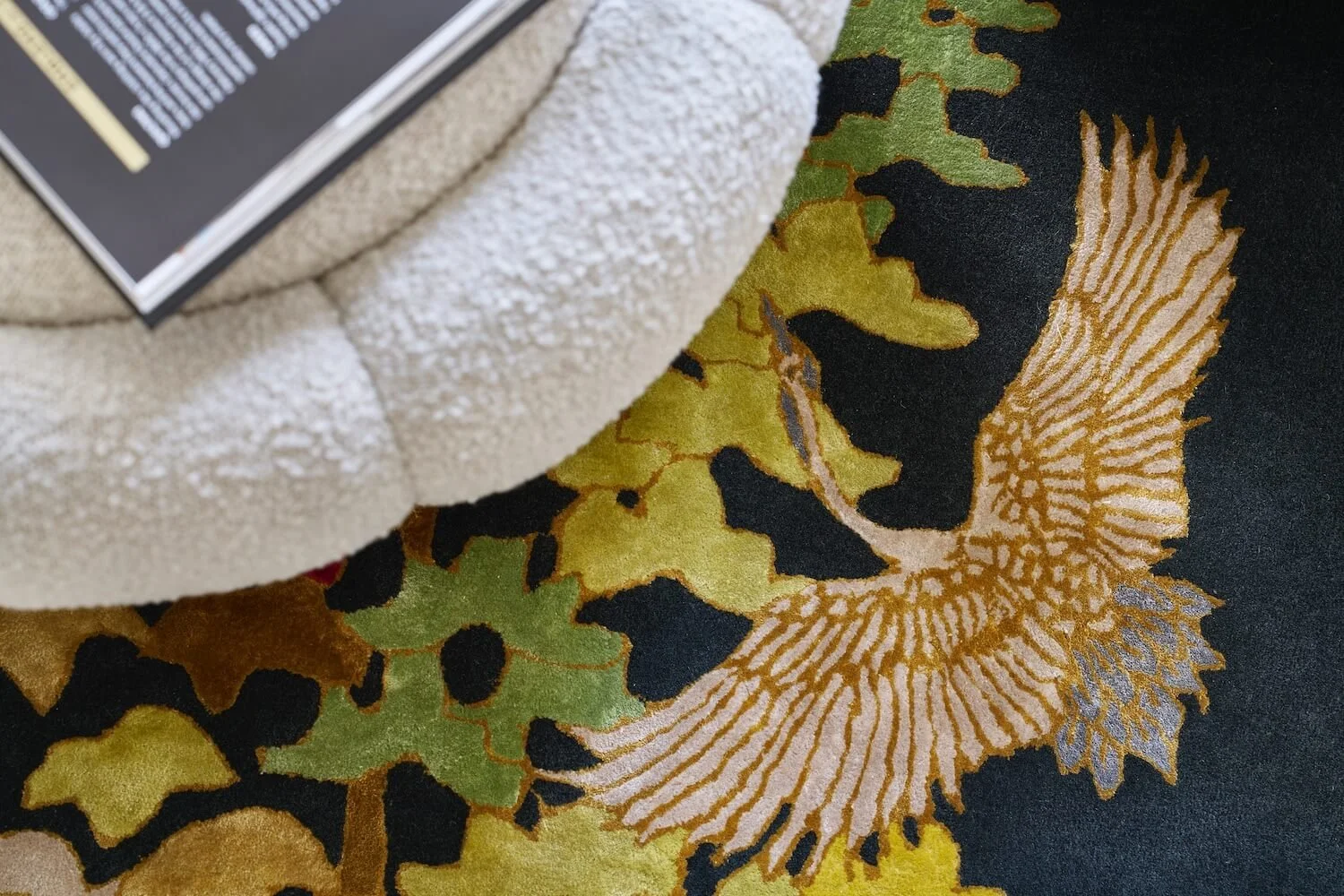 Fabric and rug detail